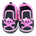 Skull Slip-On  Pink/Blk